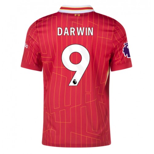 Fotbalové Dres Liverpool Darwin Nunez #9 Domácí 2024-25 Krátký Rukáv